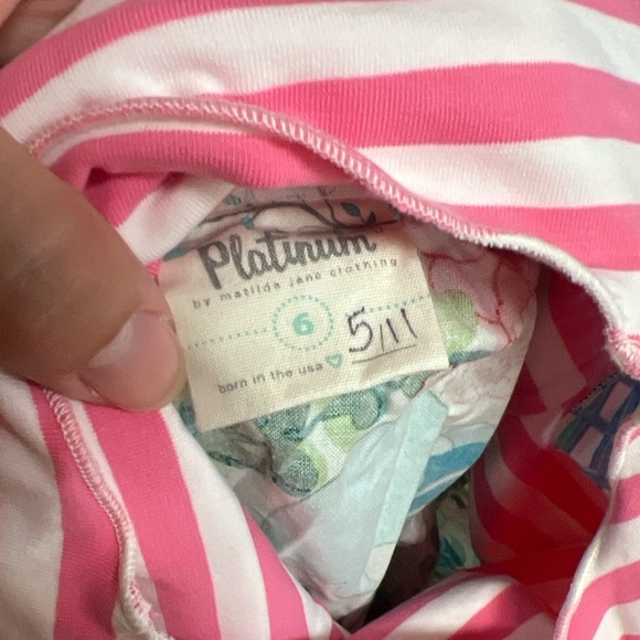 NWOT Matilda Jane Platinum Striped & Smart Tank Dress - Picture 3 of 4